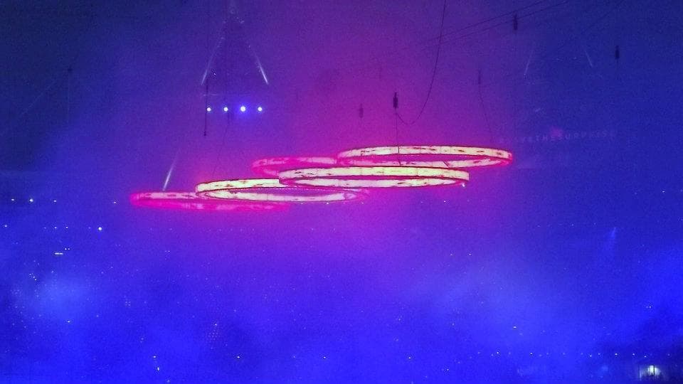 The rings forming during the 2nd Technical Rehearsal