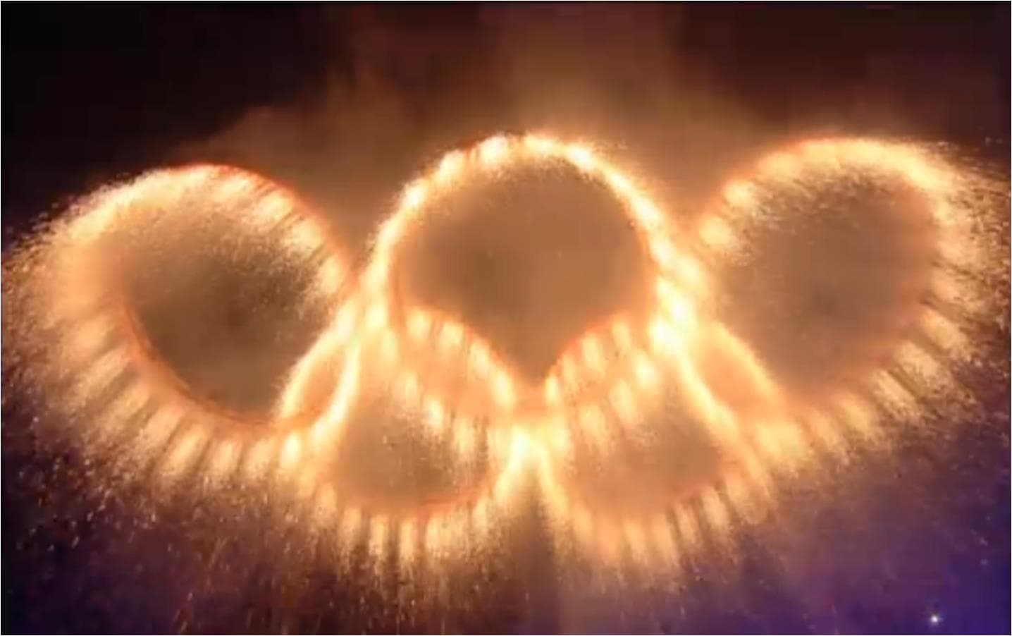 We "made" the Olympic Rings!